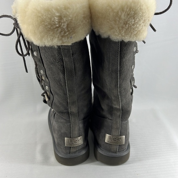 UGG Suede Winter Boots Style Upside - Picture 7 of 15